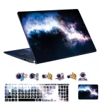 اسکین لپ تاپ طرح Space کد 187 به همراه استیکر کیبورد 1