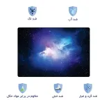 اسکین لپ تاپ طرح Space کد 191 به همراه استیکر کیبورد 2