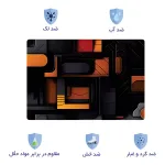 اسکین لپ تاپ طرح Polygan کد 07 2