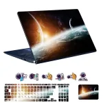 اسکین لپ تاپ طرح Space کد 179 به همراه استیکر کیبورد 1