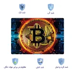 اسکین لپ تاپ طرح بیت کوین کد 27 2