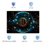 اسکین لپ تاپ طرح بیت کوین کد 38 2