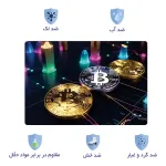 اسکین لپ تاپ طرح بیت کوین کد 44 2