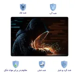 اسکین لپ تاپ طرح هکر کد 21 به همراه استیکر کیبورد 2