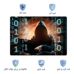اسکین لپ تاپ طرح هکر کد 26 به همراه استیکر کیبورد 2