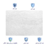 اسکین لپ تاپ طرح هندسی کد 23 به همراه استیکر کیبورد 2