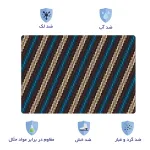 اسکین لپ تاپ طرح هندسی کد 40 به همراه استیکر کیبورد 2