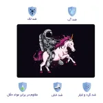 اسکین لپ تاپ طرح یونیکورن کد 06 به همراه استیکر کیبورد 2