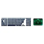 اسکین لپ تاپ طرح هکر کد 27 به همراه استیکر کیبورد 3