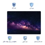 اسکین لپ تاپ طرح Space کد 160 به همراه استیکر کیبورد 3