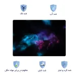 اسکین لپ تاپ طرح Space کد 184 به همراه استیکر کیبورد 3