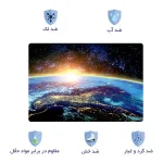 اسکین لپ تاپ طرح Space کد 167 به همراه استیکر کیبورد 3