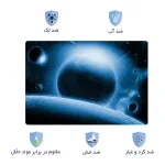 اسکین لپ تاپ طرح Space کد 154 به همراه استیکر کیبورد 3