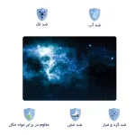 اسکین لپ تاپ طرح Space کد 193 به همراه استیکر کیبورد 3