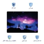 اسکین لپ تاپ طرح Space کد 178 به همراه استیکر کیبورد 2