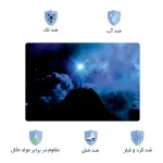 اسکین لپ تاپ طرح Space کد 200 به همراه استیکر کیبورد 2