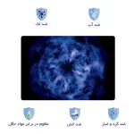 اسکین لپ تاپ طرح Space کد 173 به همراه استیکر کیبورد 3
