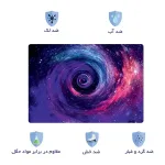 اسکین لپ تاپ طرح Space کد 197 به همراه استیکر کیبورد 3