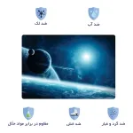 اسکین لپ تاپ طرح Space کد 186 به همراه استیکر کیبورد 2