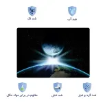 اسکین لپ تاپ طرح Space کد 203 به همراه استیکر کیبورد 2