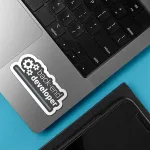 استیکر لپ تاپ طرح برنامه نویسی 259 2