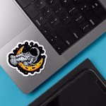 استیکر لپ تاپ طرح Fantazy 4 1