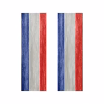 برچسب ستون خودرو طرح فرانسه کد 01 بسته دو عددی 2